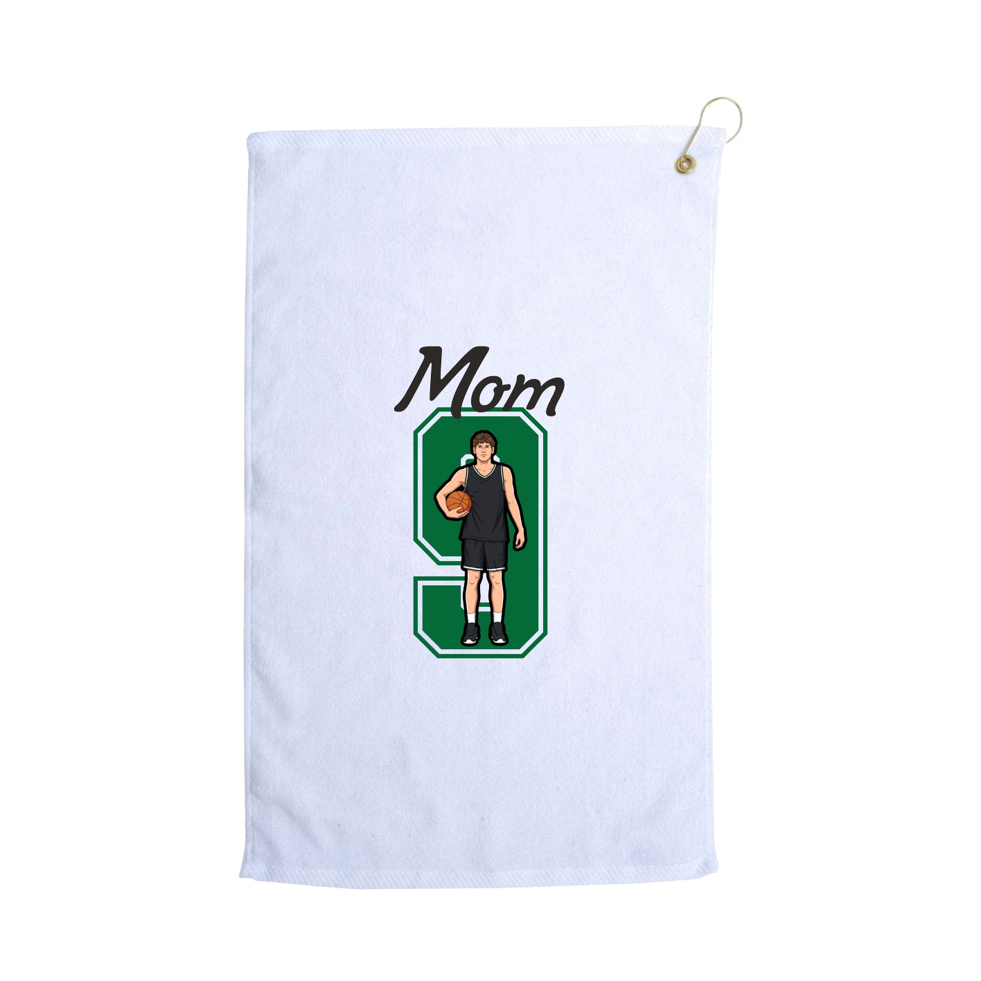 Golf Towel — Mothers Day Shirsey in White