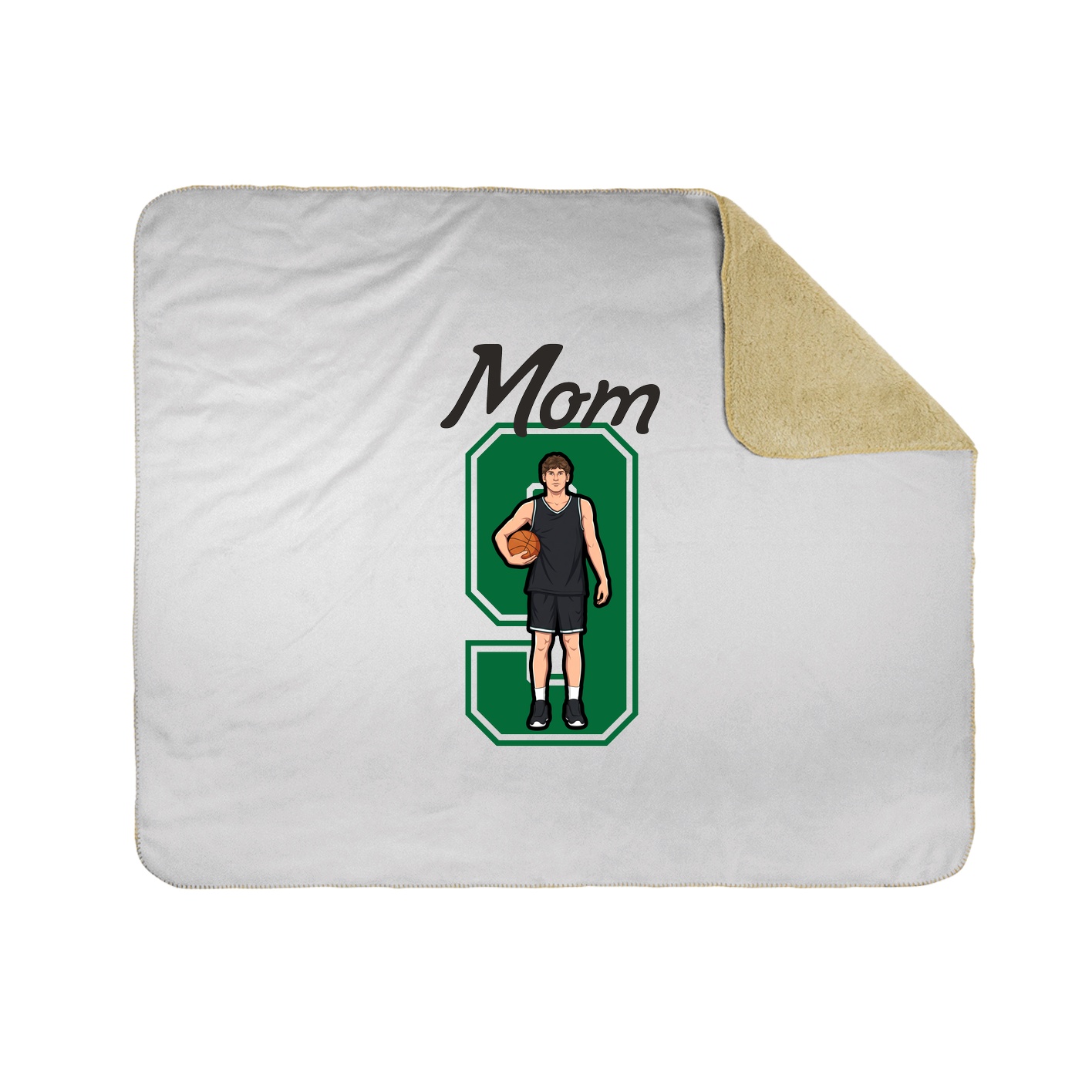 Throw Blanket — Mothers Day Shirsey in White