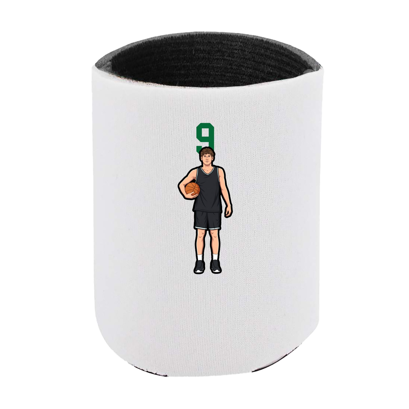 Can Holder — Number Top in White