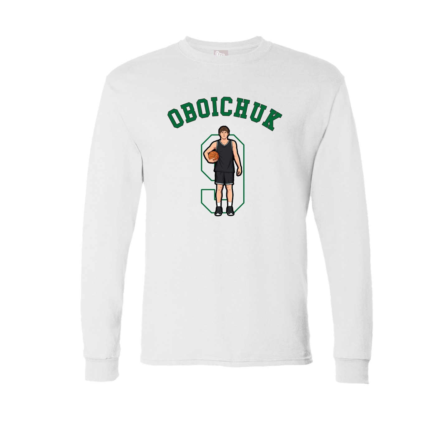 Long Sleeve Tee — Shirsey Arch in White