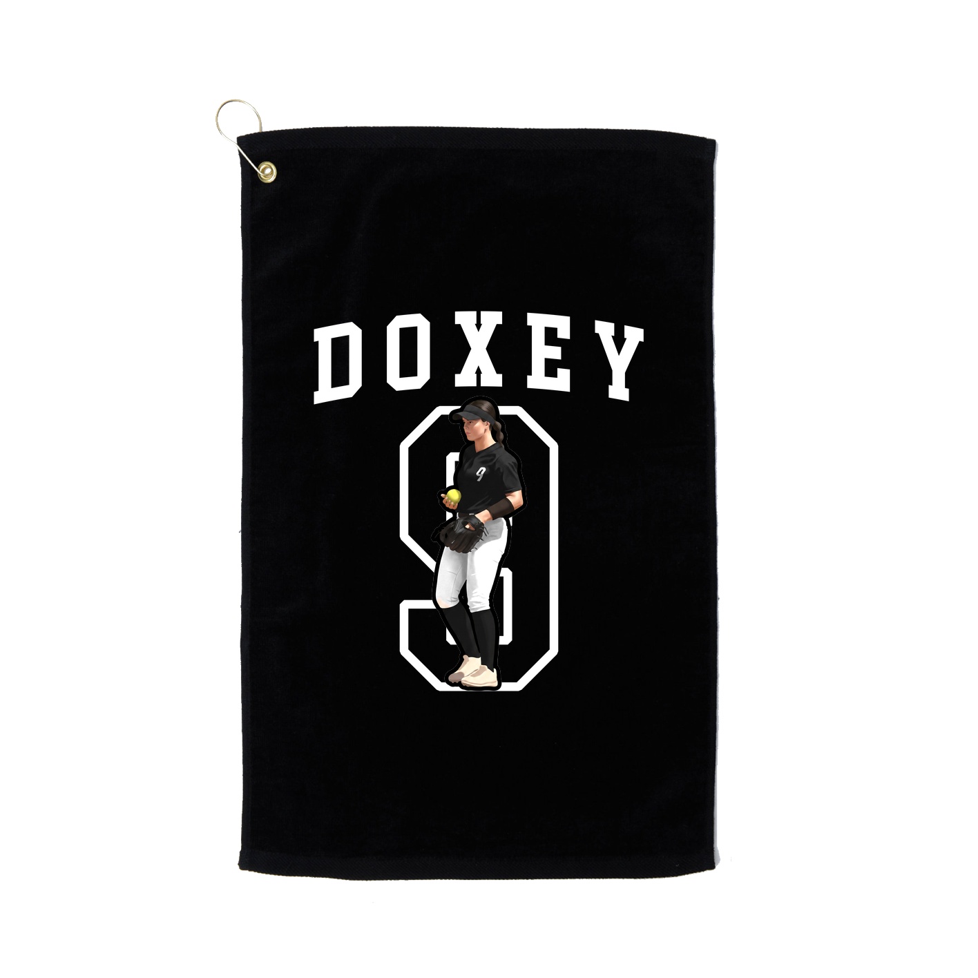 Golf Towel — Shirsey in Black