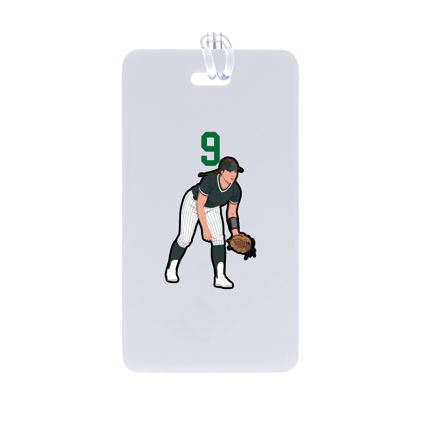 Bag Tag — Number Top in Classic