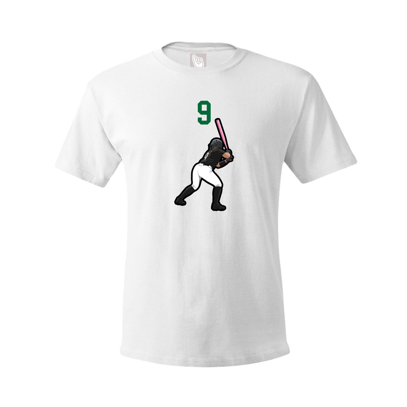 Tee — Number Top in White