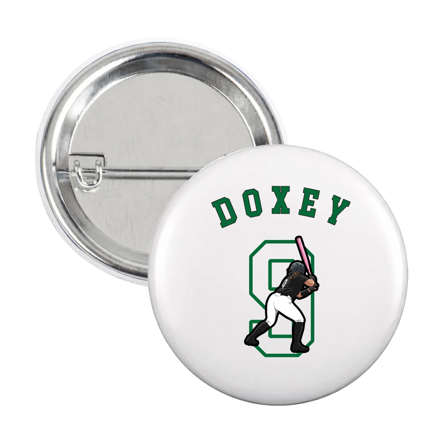 Game Day Button — Shirsey Arch in White