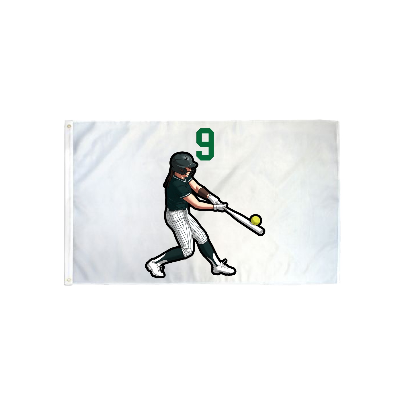 3x5 Flag — Number Top in Classic