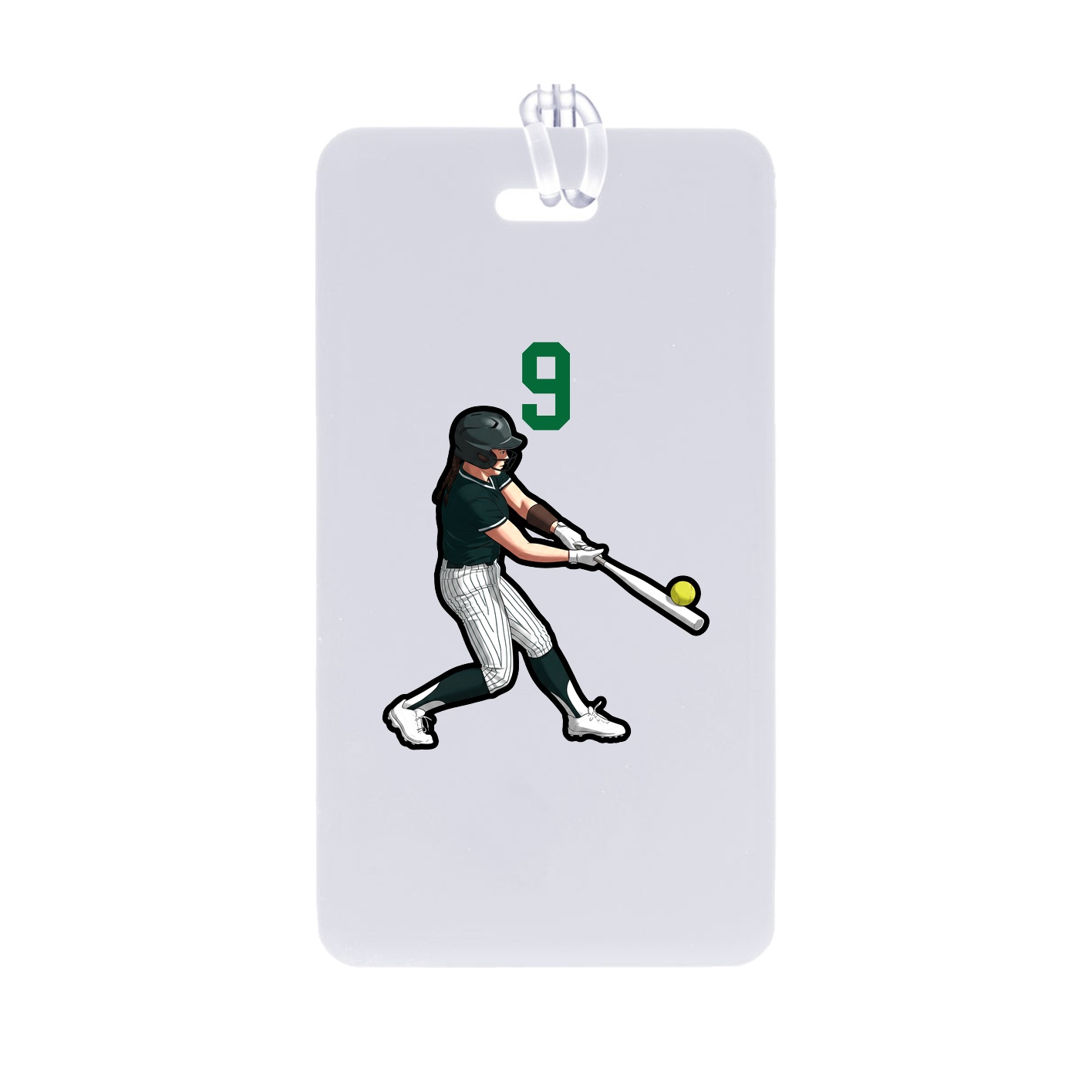 Bag Tag — Number Top in Classic