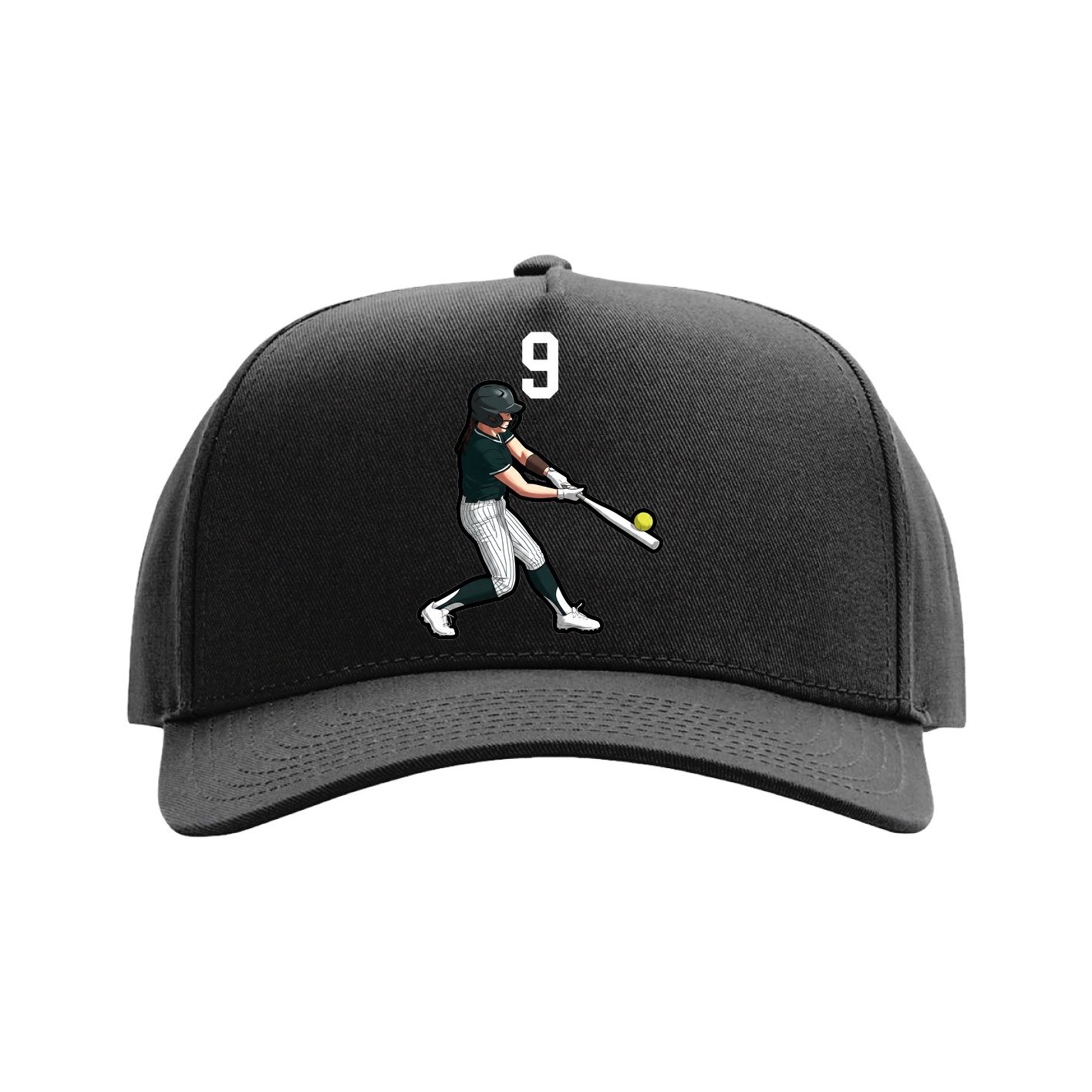 Full Fabric Five-Panel Champ Cap