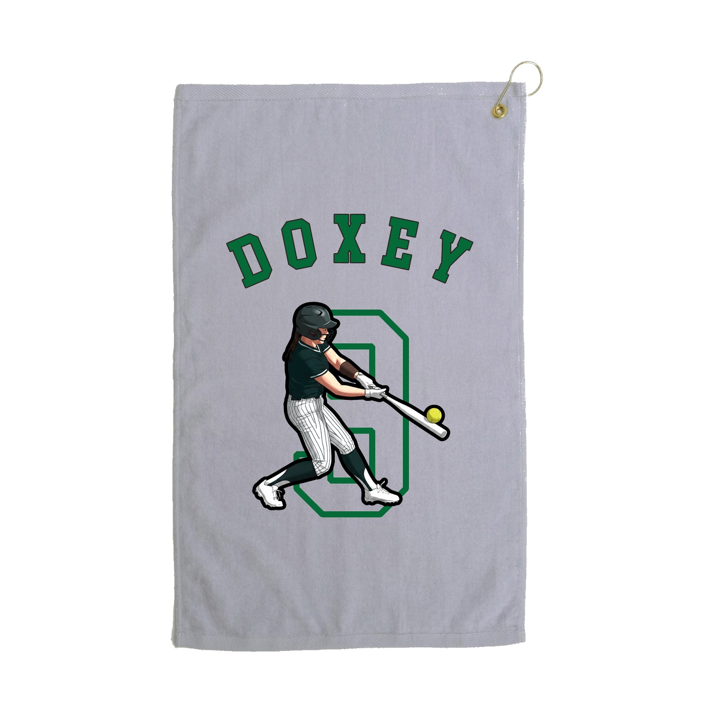 Golf Towel — Shirsey Arch in Grey