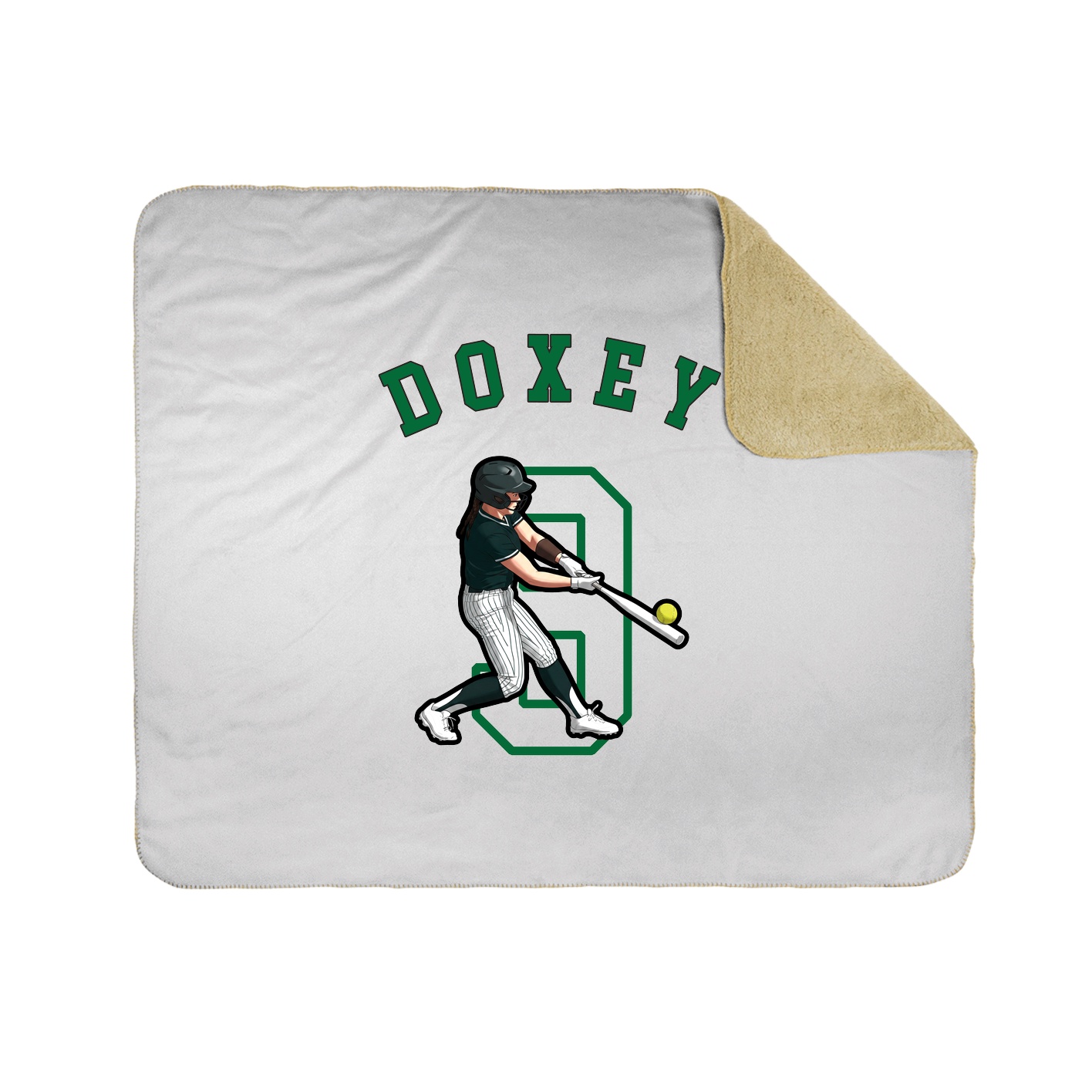 Throw Blanket — Shirsey Arch in White