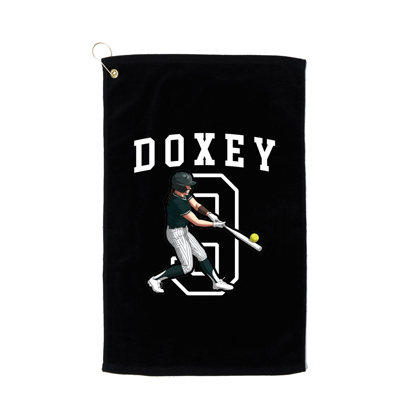 Golf Towel — Shirsey in Black