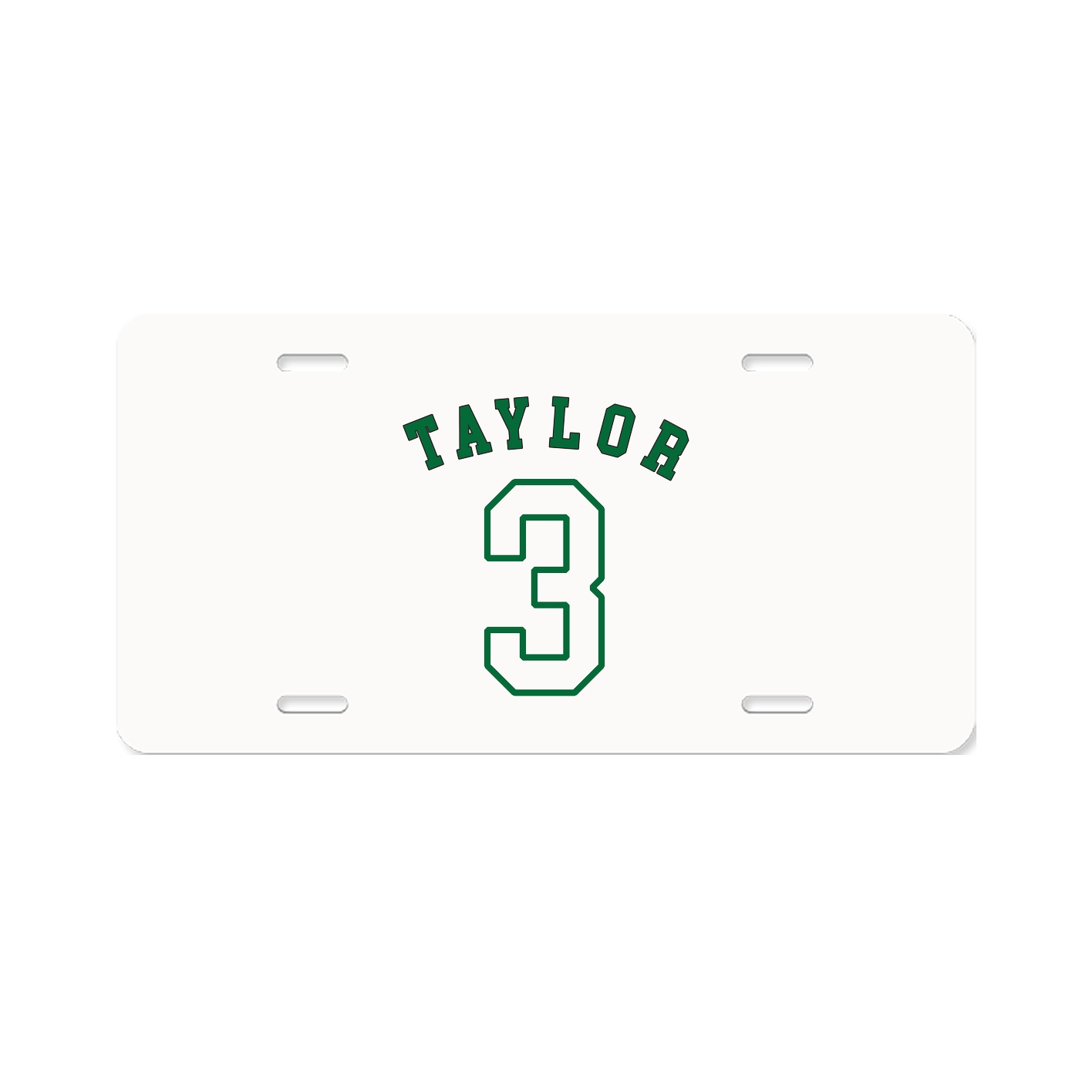 License Plate — Shirsey Arch in Classic