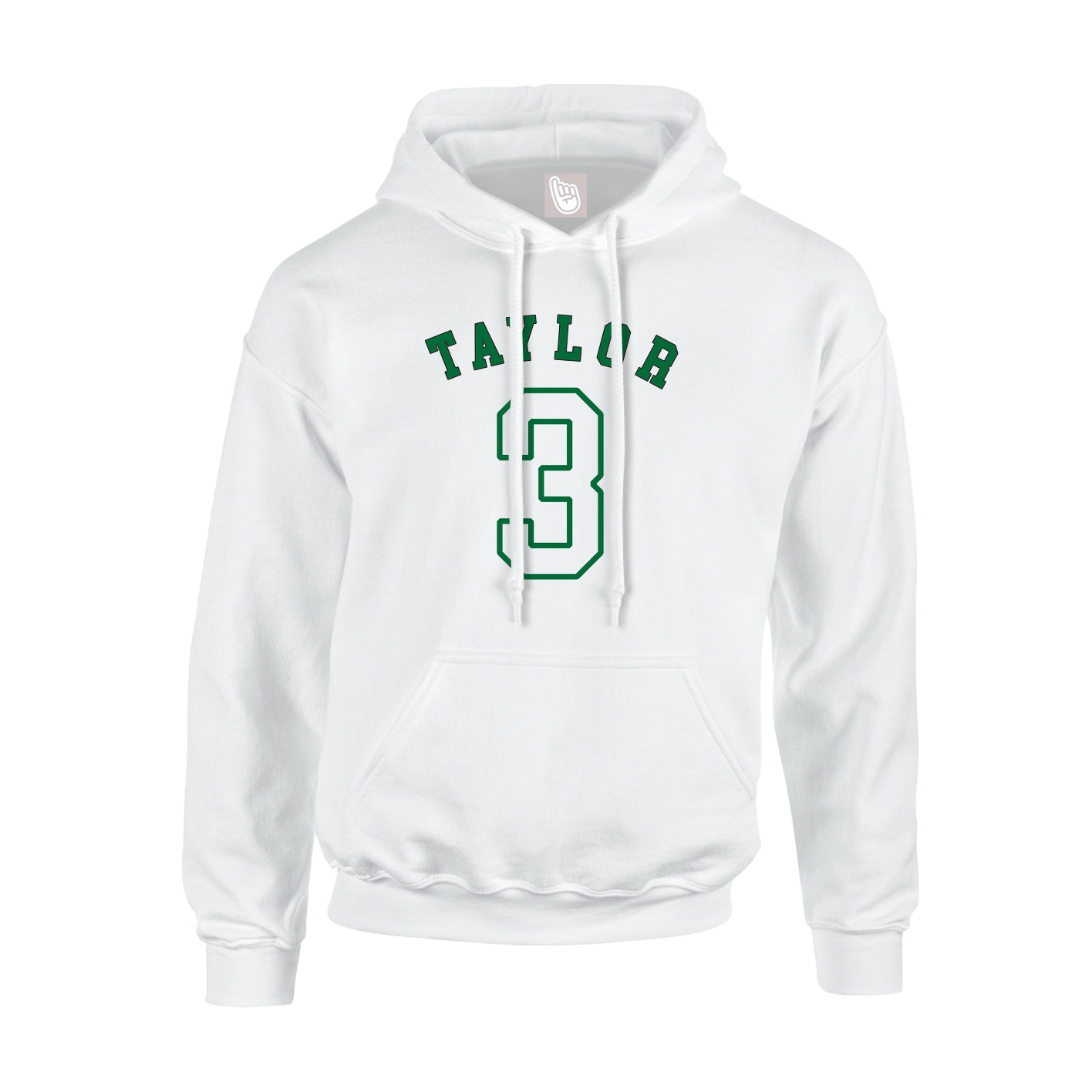 Hoodie — Shirsey Arch in White