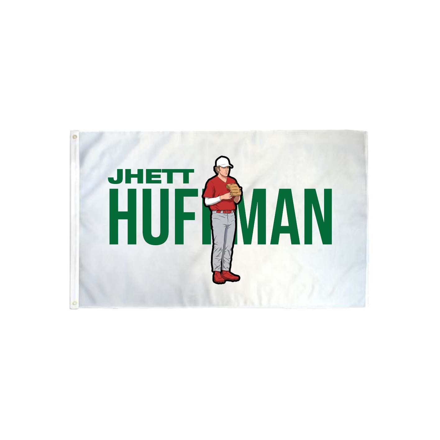 3x5 Flag — Player Name in Classic