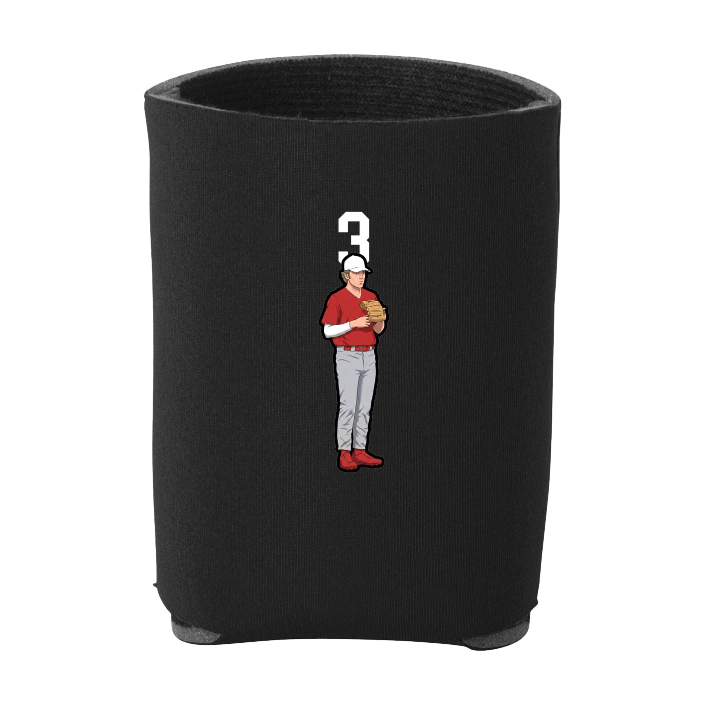 Can Holder — Number Top in Black