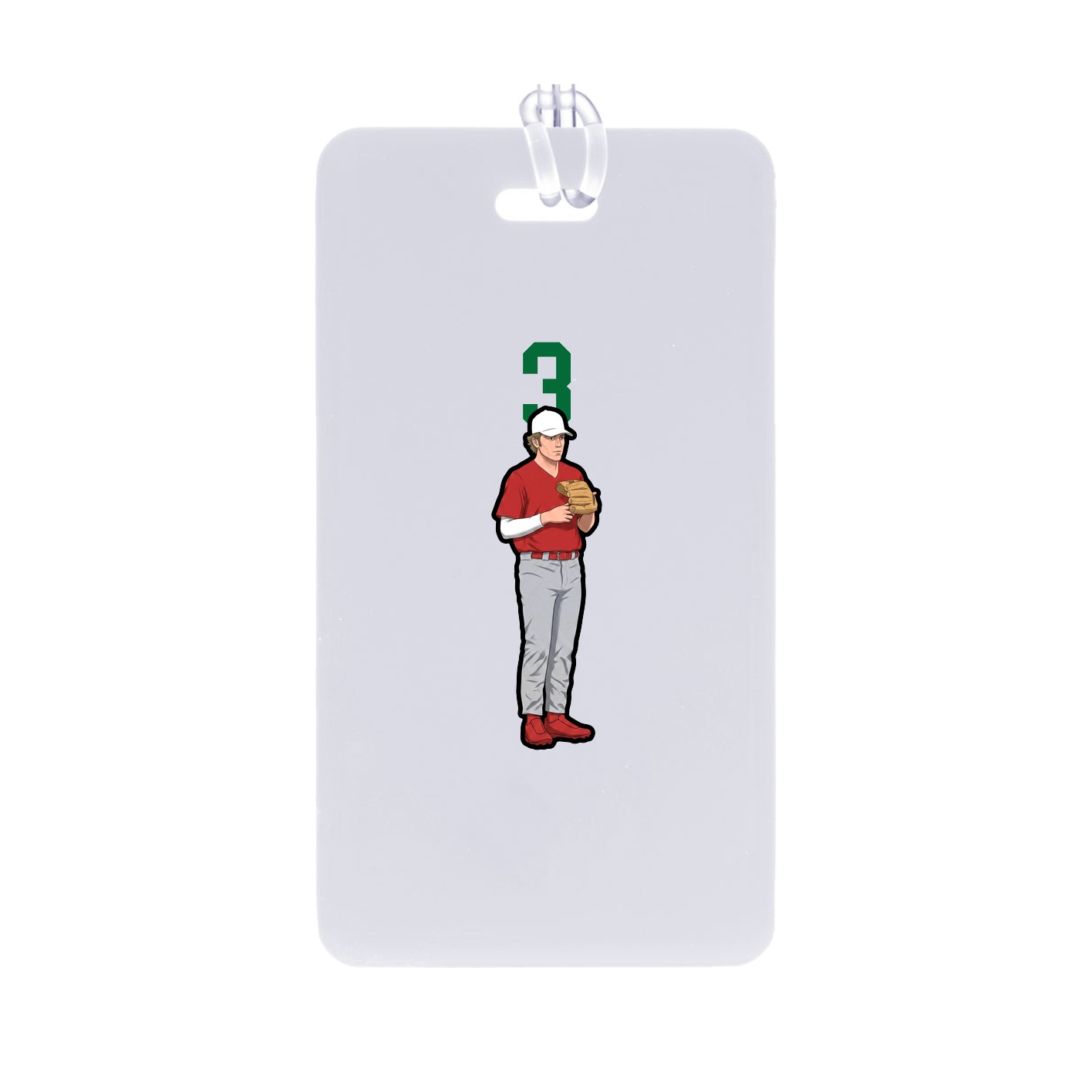 Bag Tag — Number Top in Classic