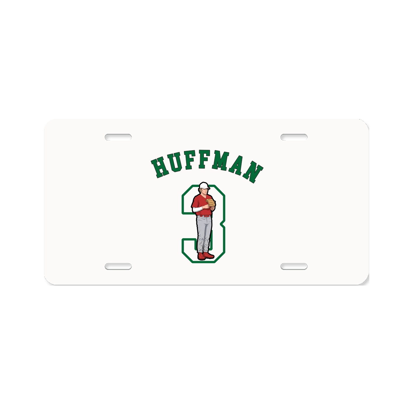 License Plate — Shirsey Arch in Classic
