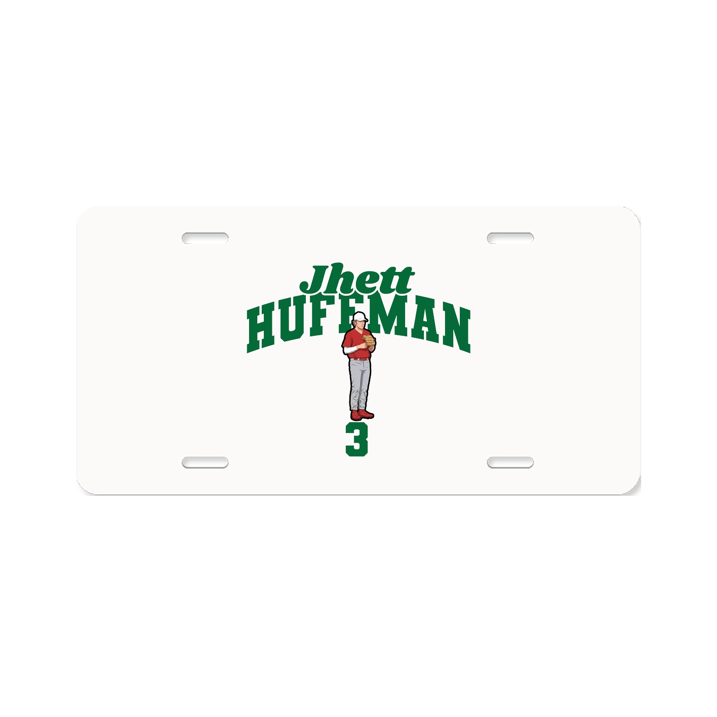 License Plate — Signature Arch in Classic