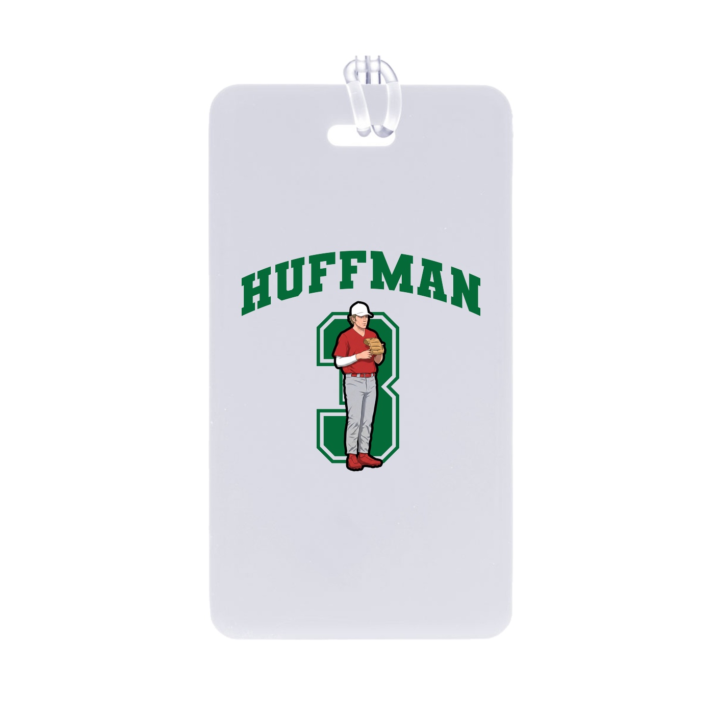 Bag Tag — Number in Classic