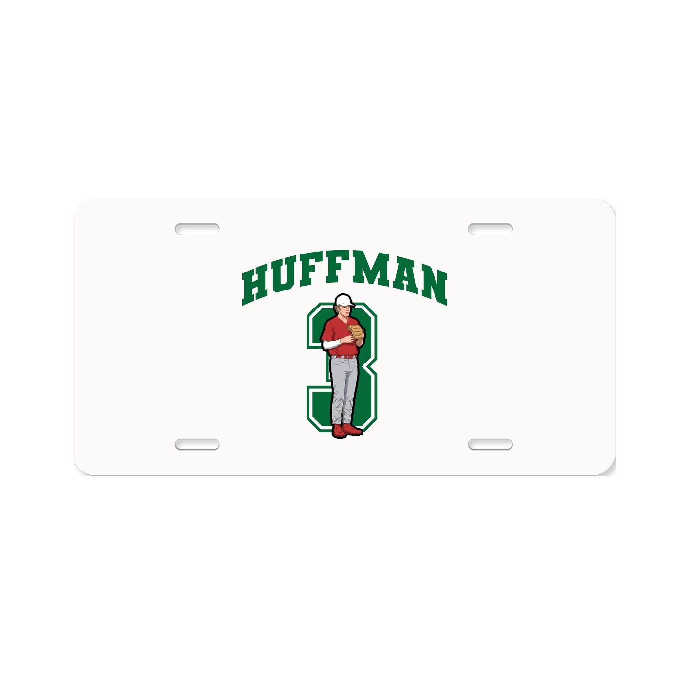 License Plate — Number in Classic