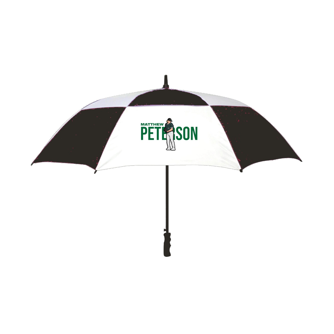 Golf Umbrella — Player Name in Black