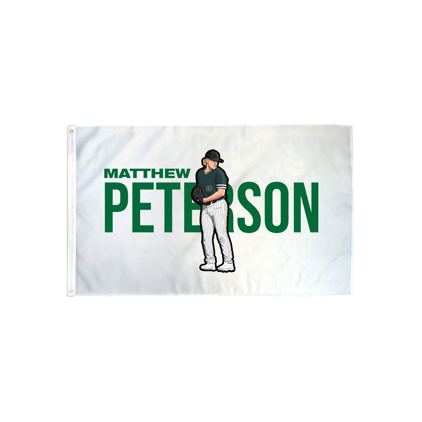 3x5 Flag — Player Name in Classic