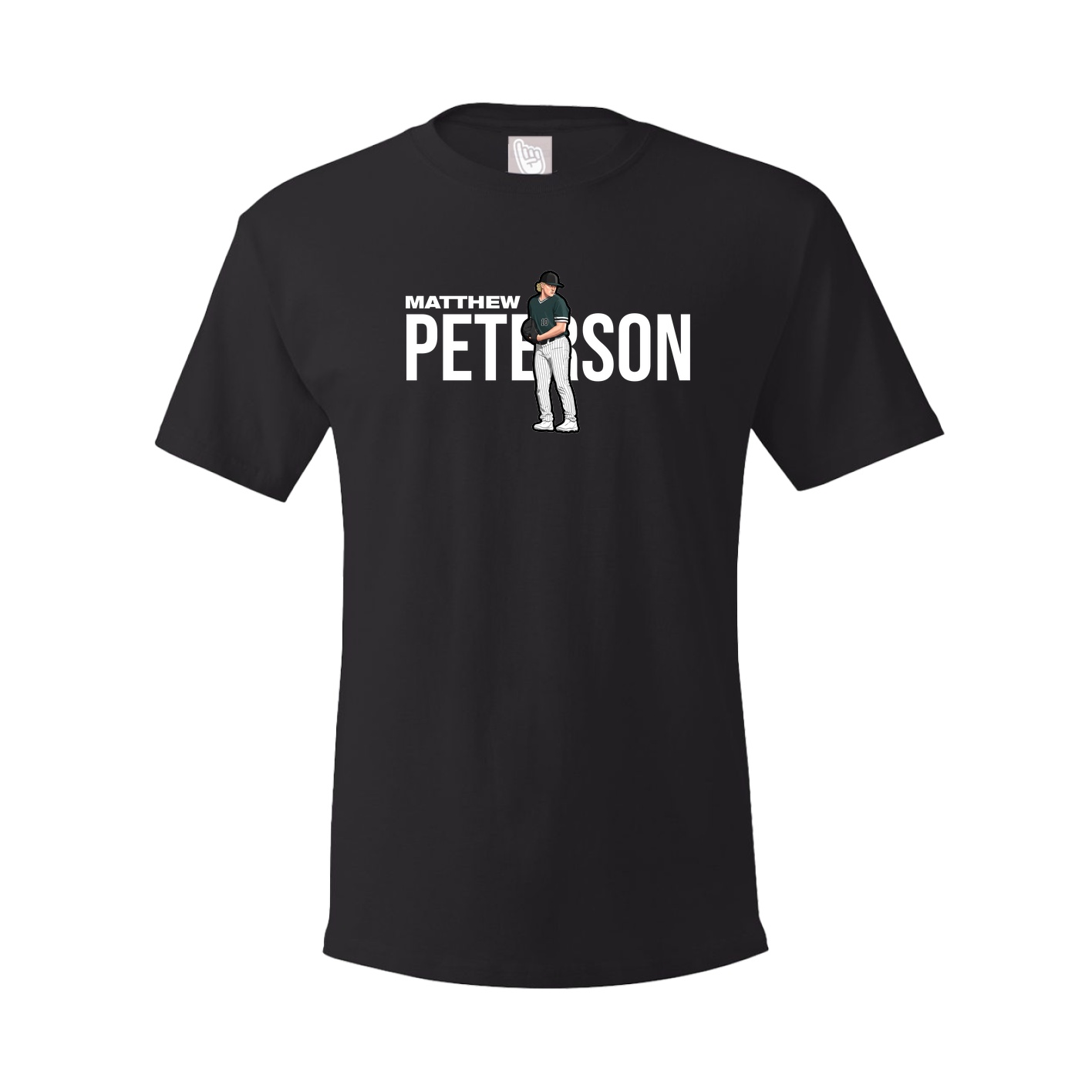 Youth Tee — Player Name in Black