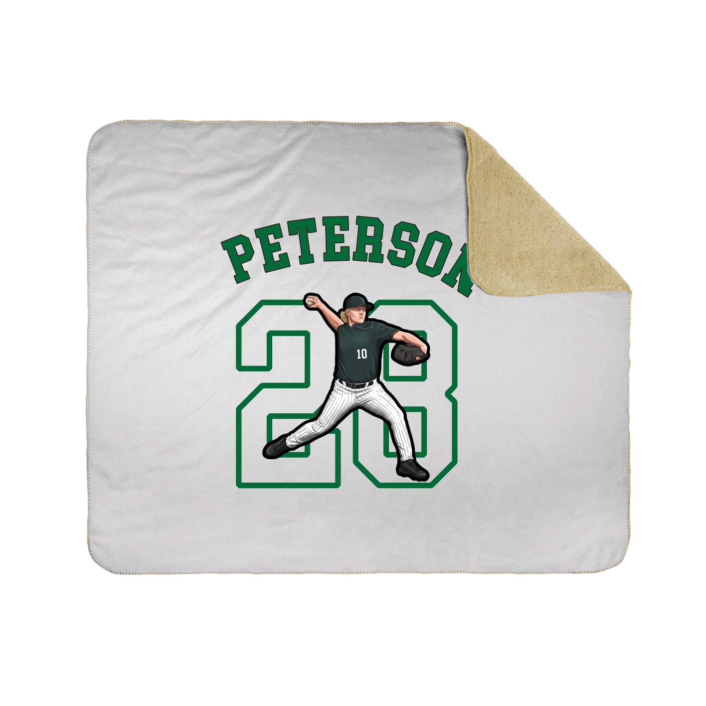 Throw Blanket — Shirsey Arch in White