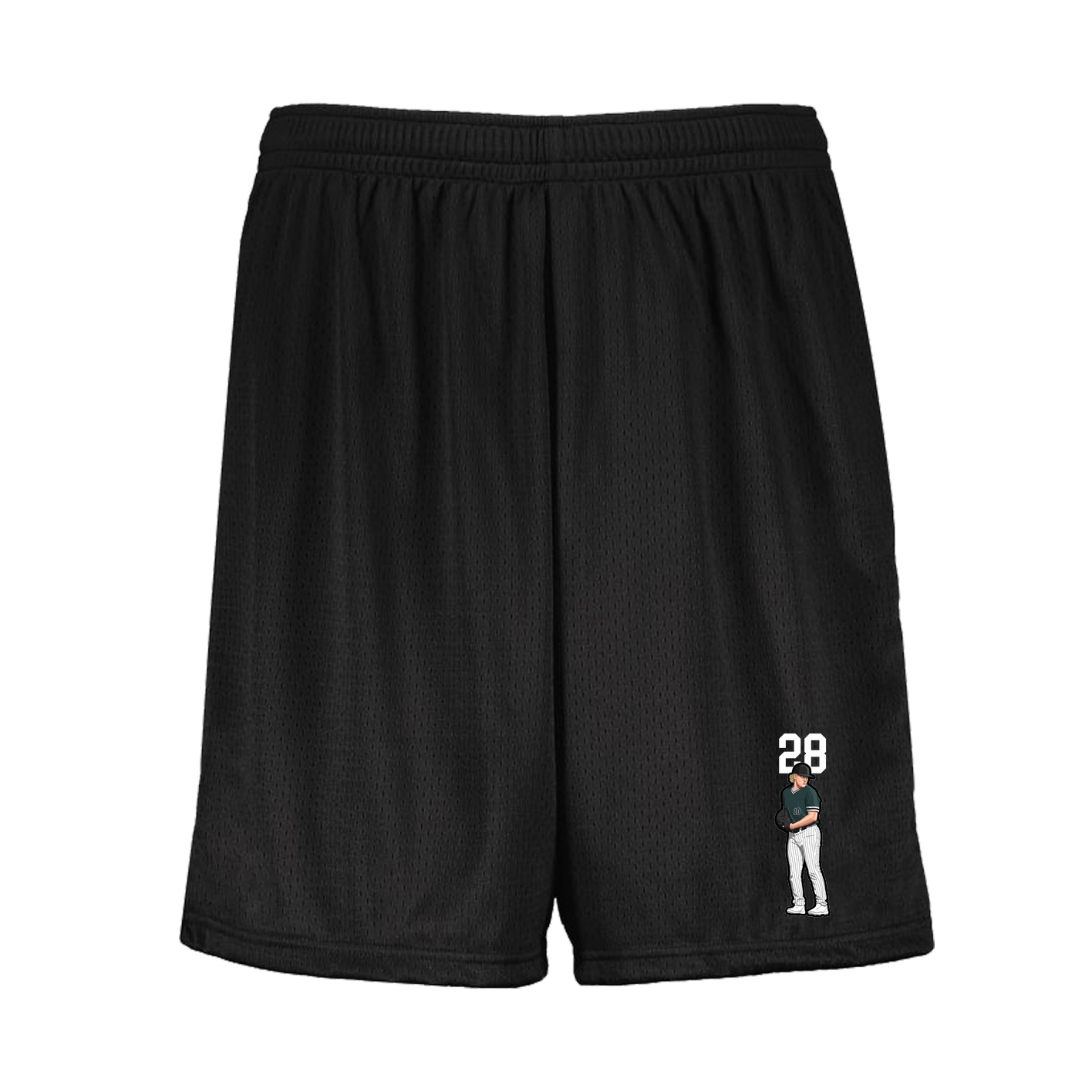 Shorts — Number Top in Black