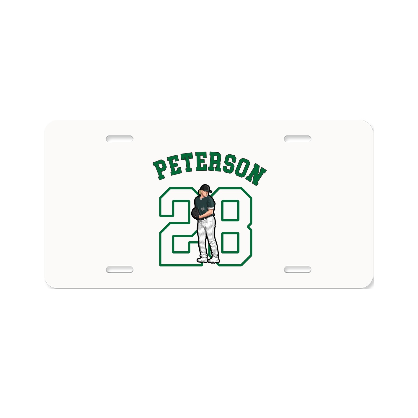License Plate — Shirsey Arch in Classic
