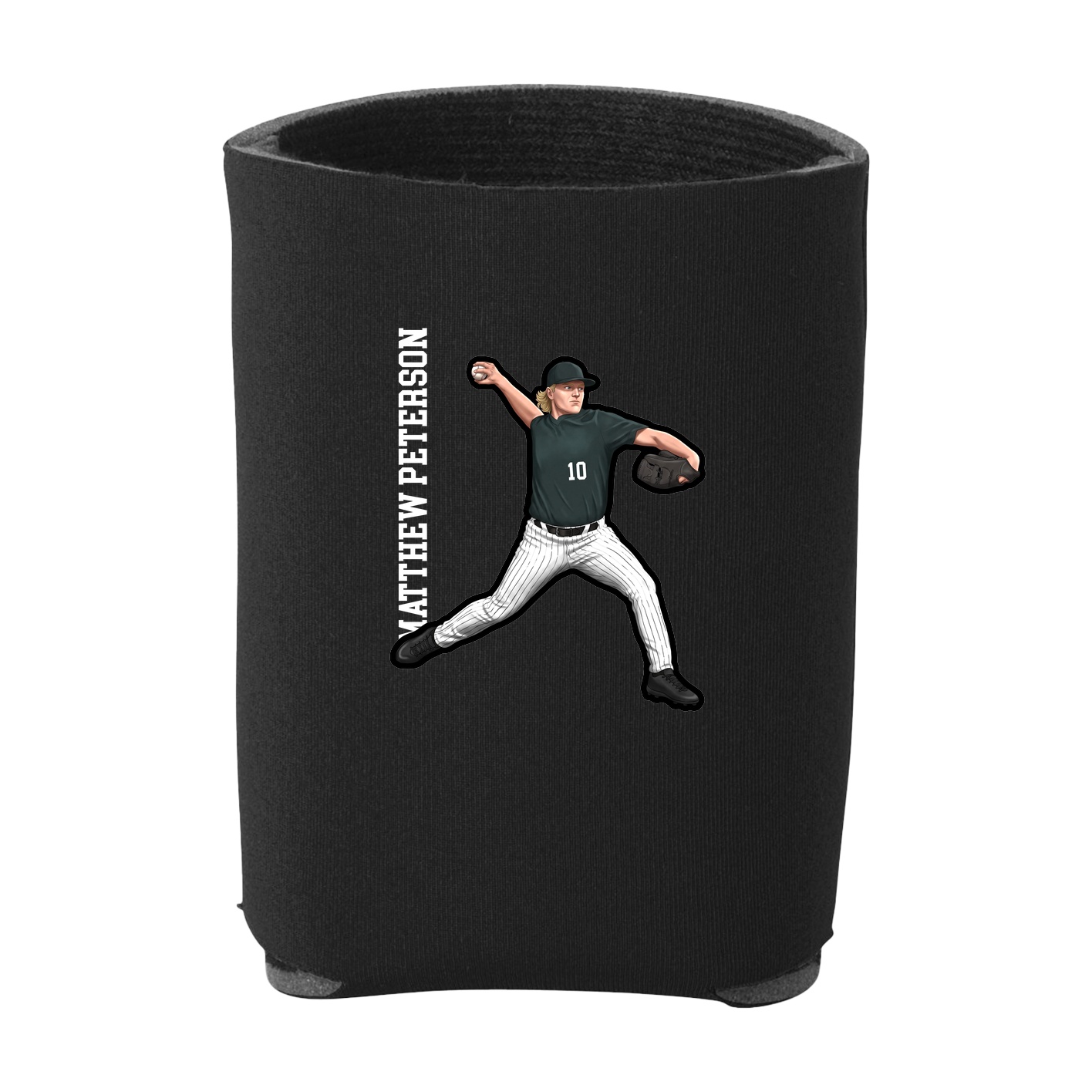 Can Holder — Name Vertical in Black