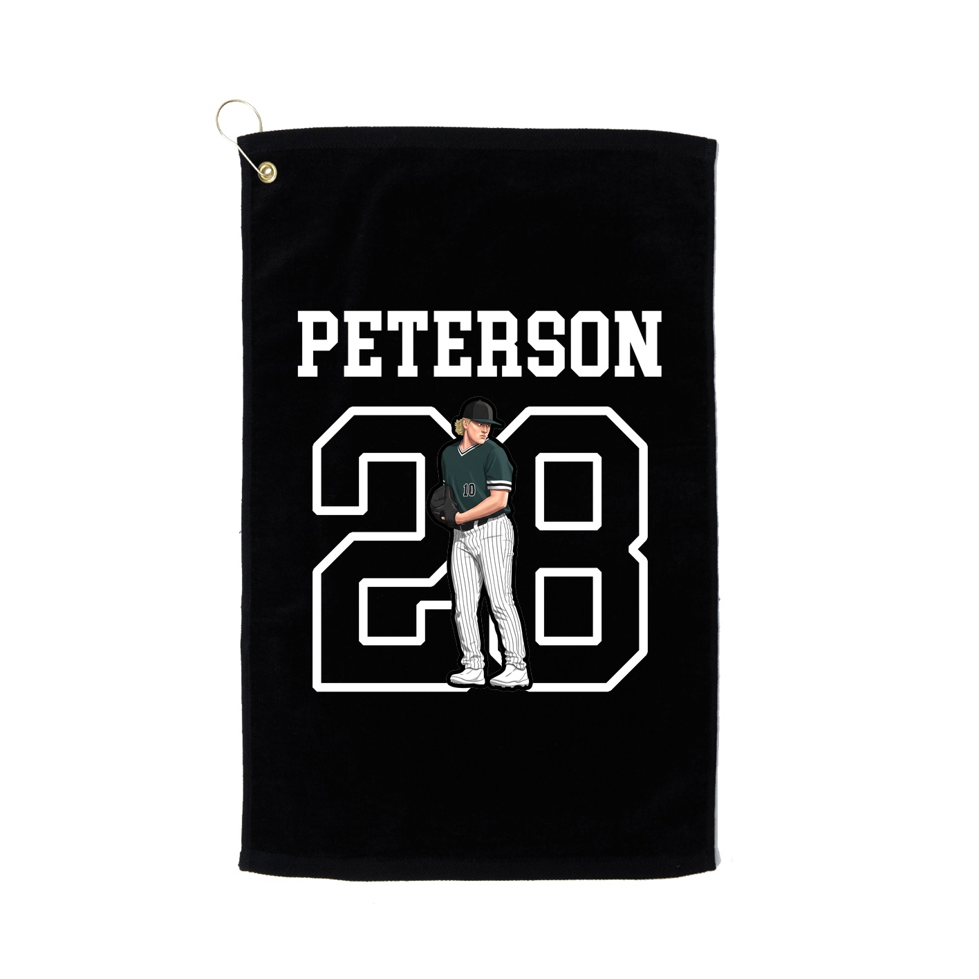 Golf Towel — Shirsey in Black
