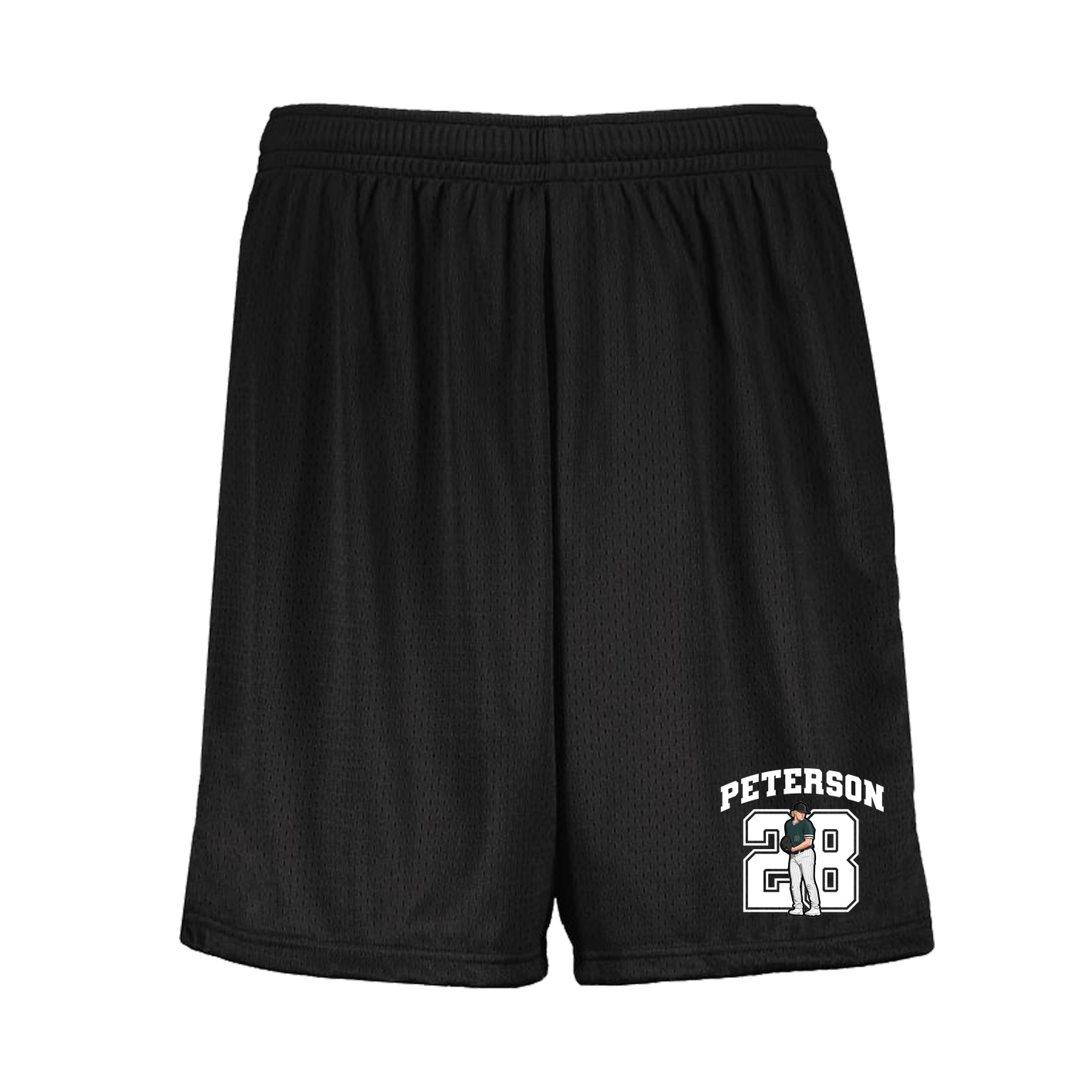 Shorts — Number in Black