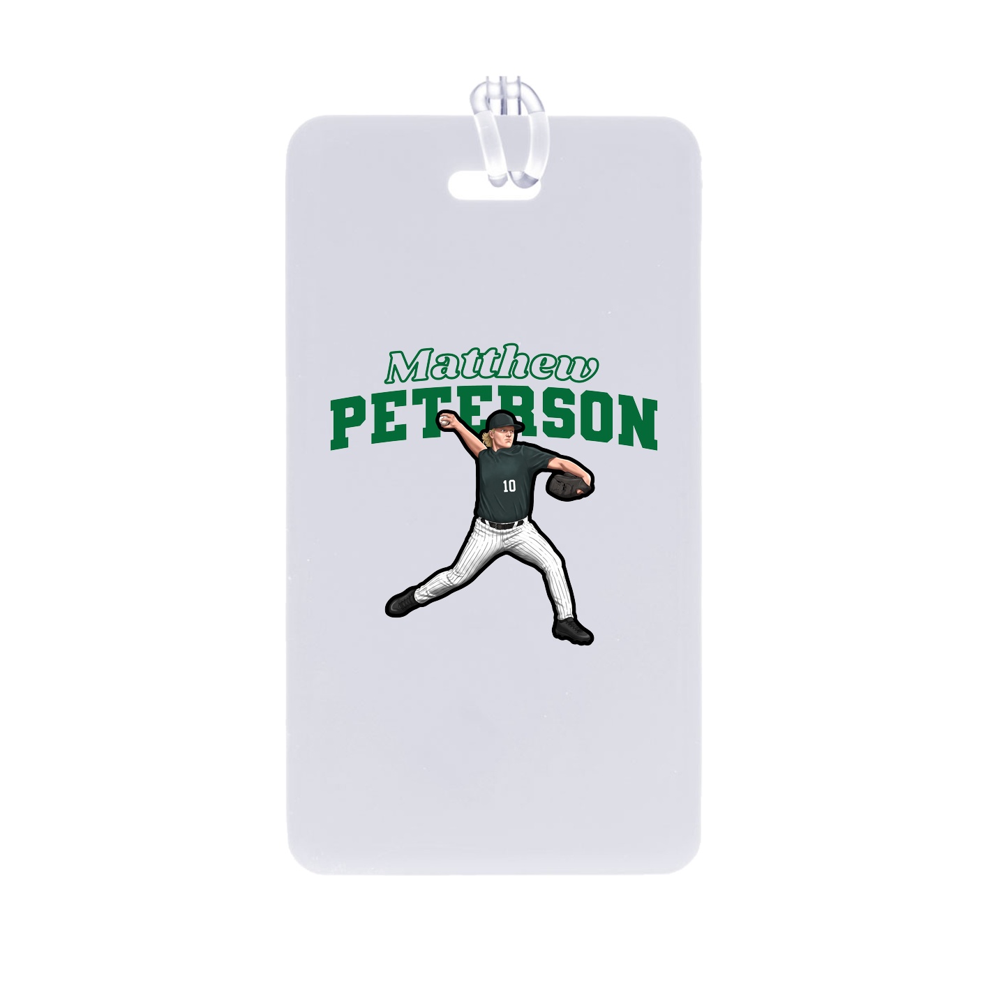 Bag Tag — Name Arch in Classic
