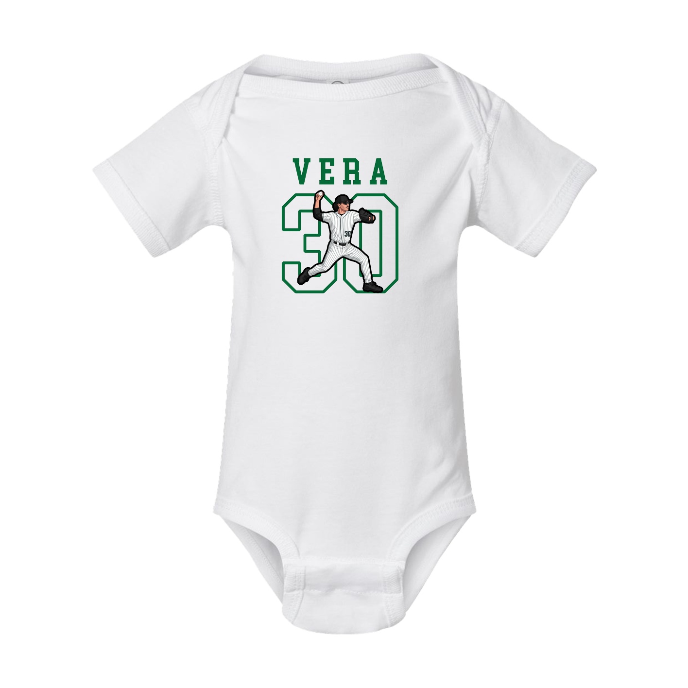 Baby Onesie — Shirsey in White