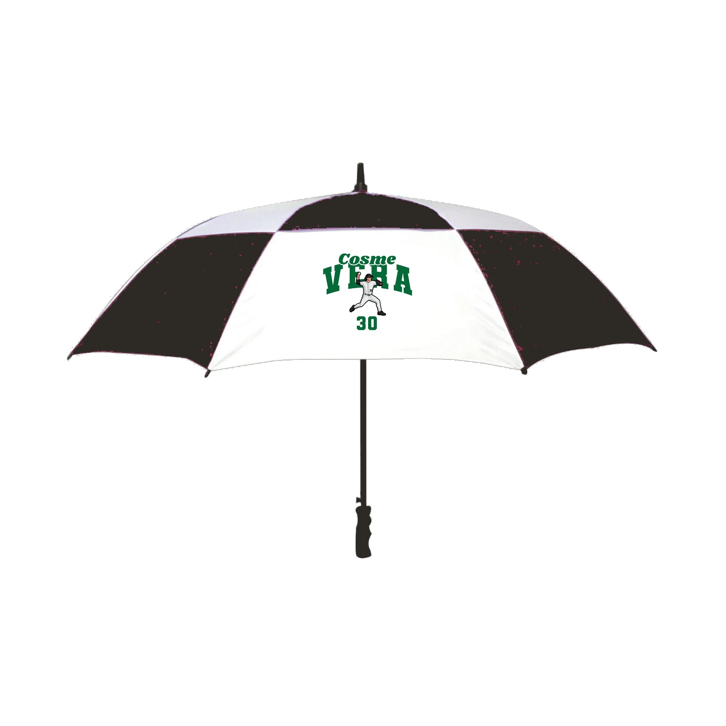 Golf Umbrella — Signature Arch in Black