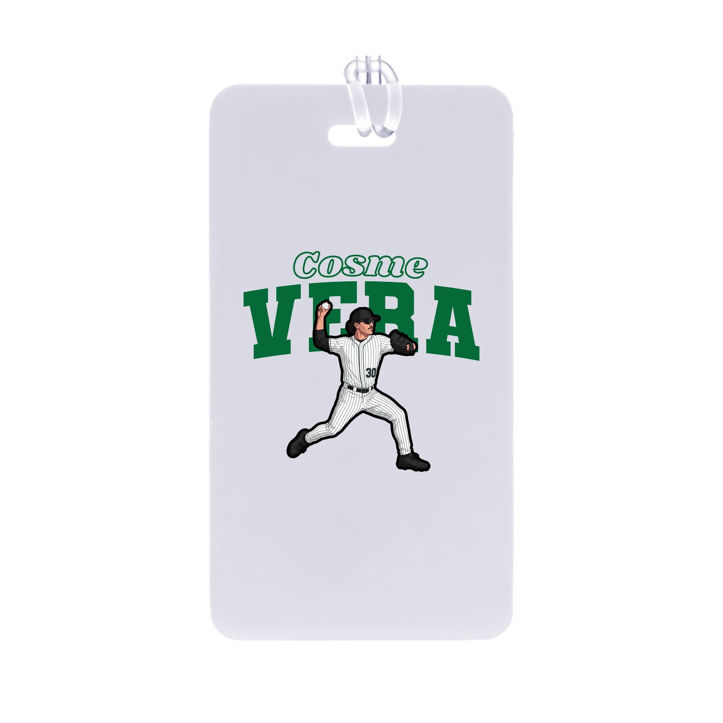Bag Tag — Name Arch in Classic