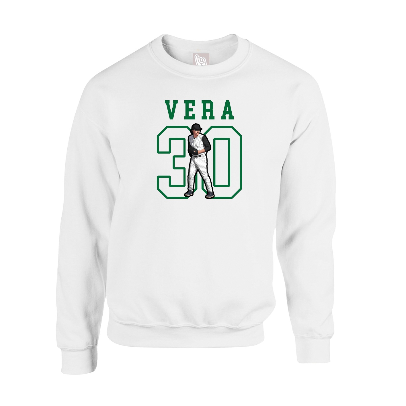 Fleece Crew — Shirsey in White
