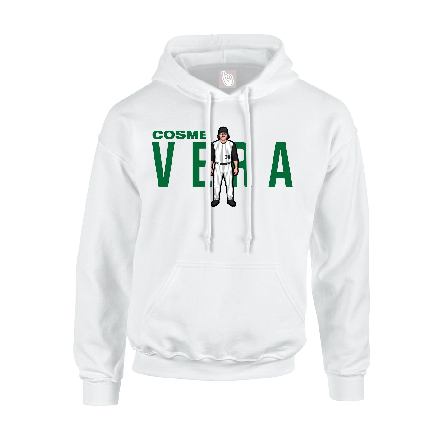Hoodie — Player Name in White