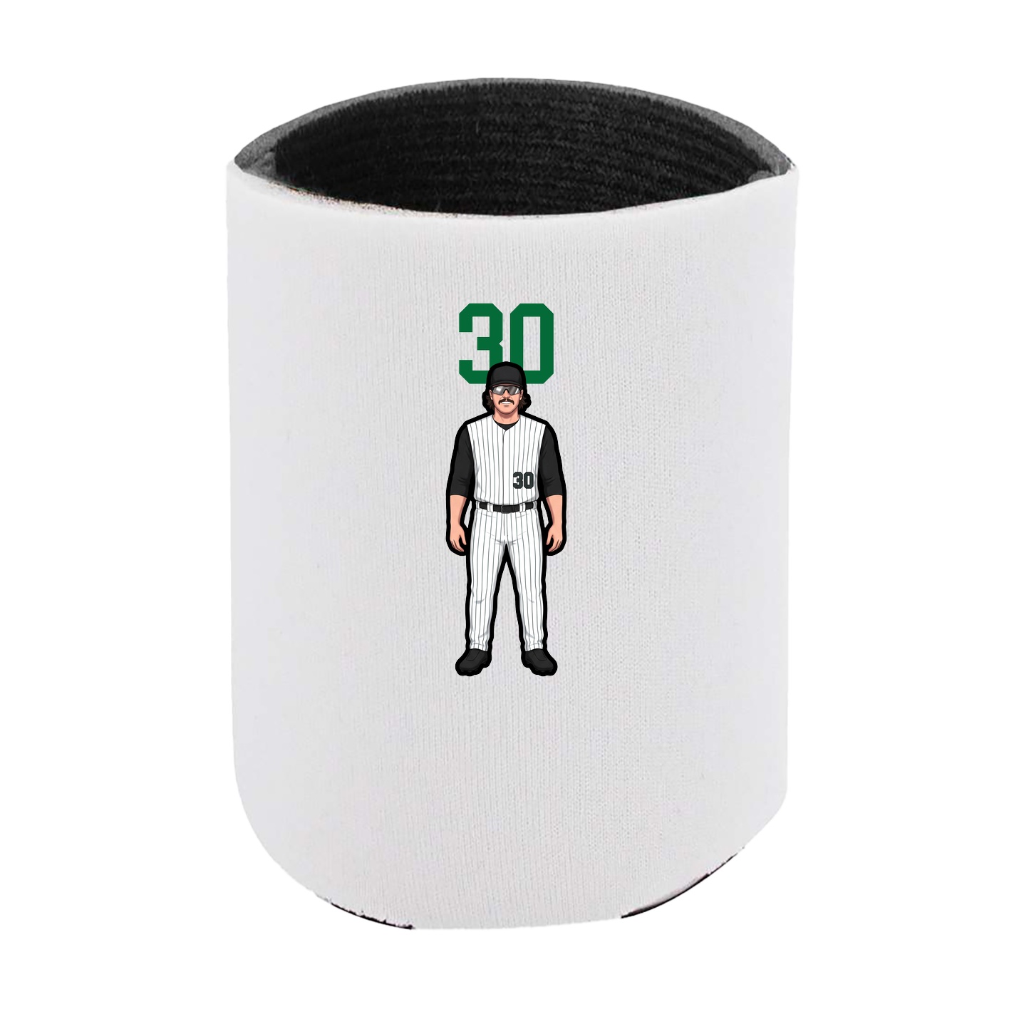 Can Holder — Number Top in White