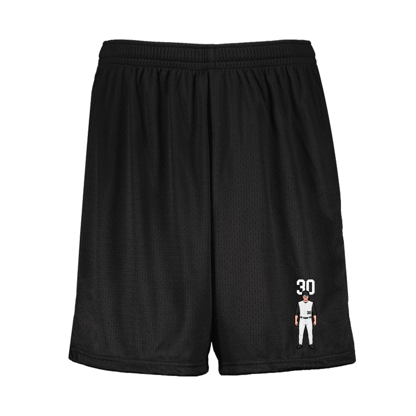 Shorts — Number Top in Black