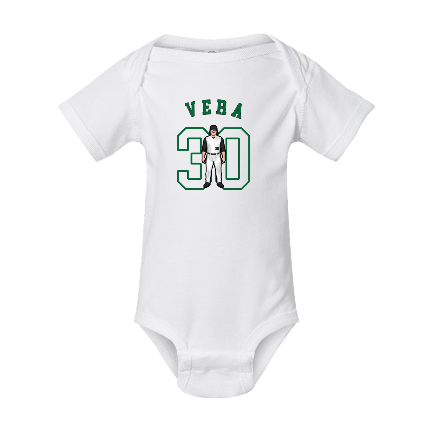 Baby Onesie — Shirsey Arch in White