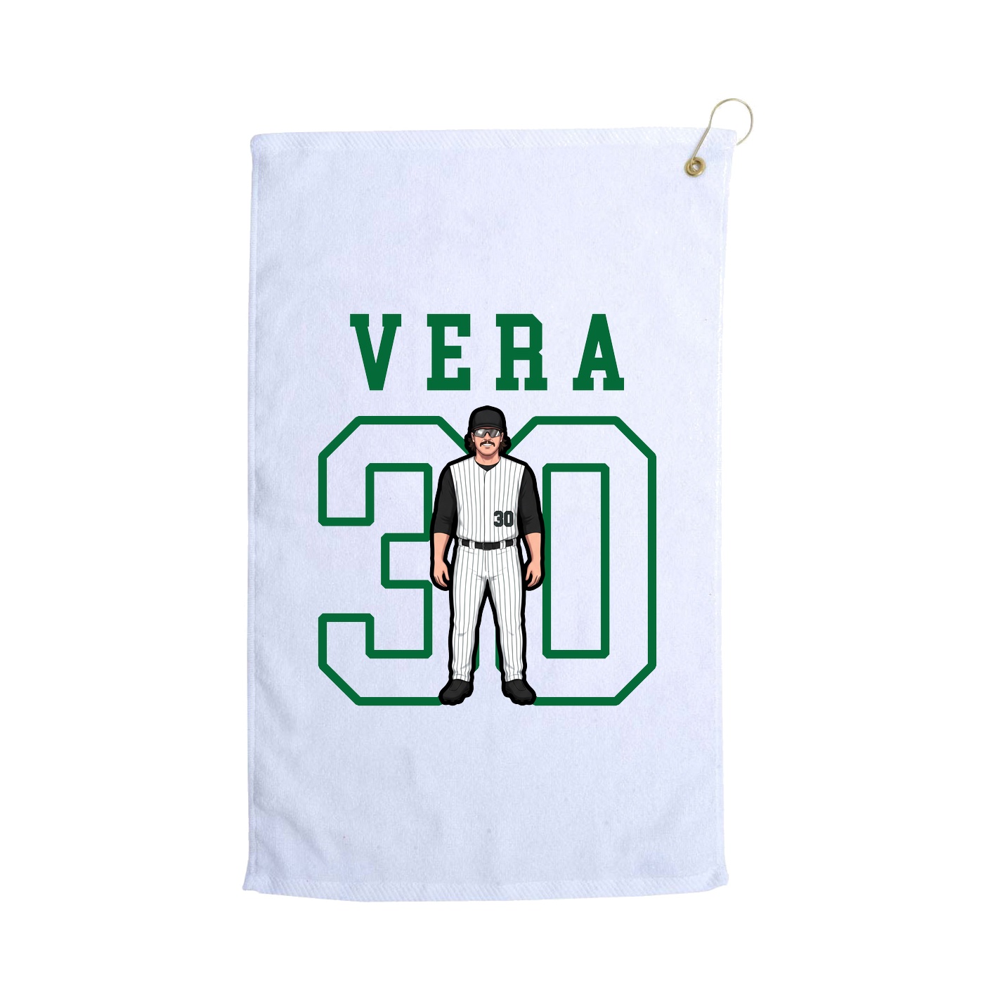 Golf Towel — Shirsey in White