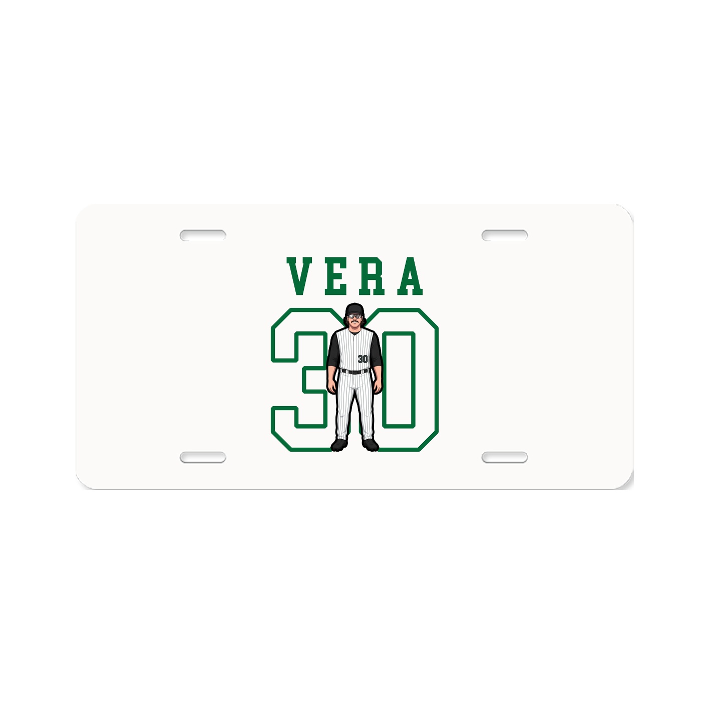 License Plate — Shirsey in Classic