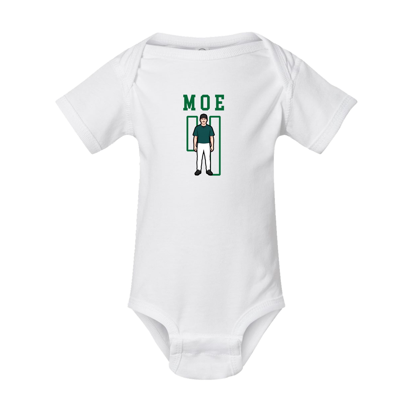 Baby Onesie — Shirsey in White