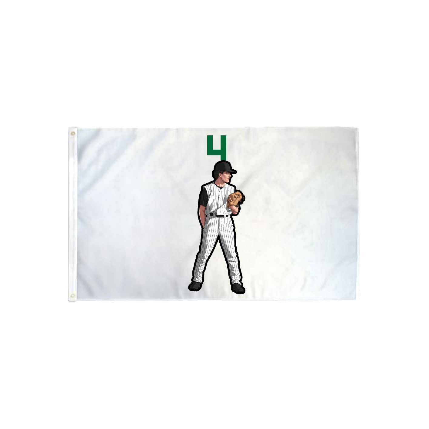 3x5 Flag — Number Top in Classic