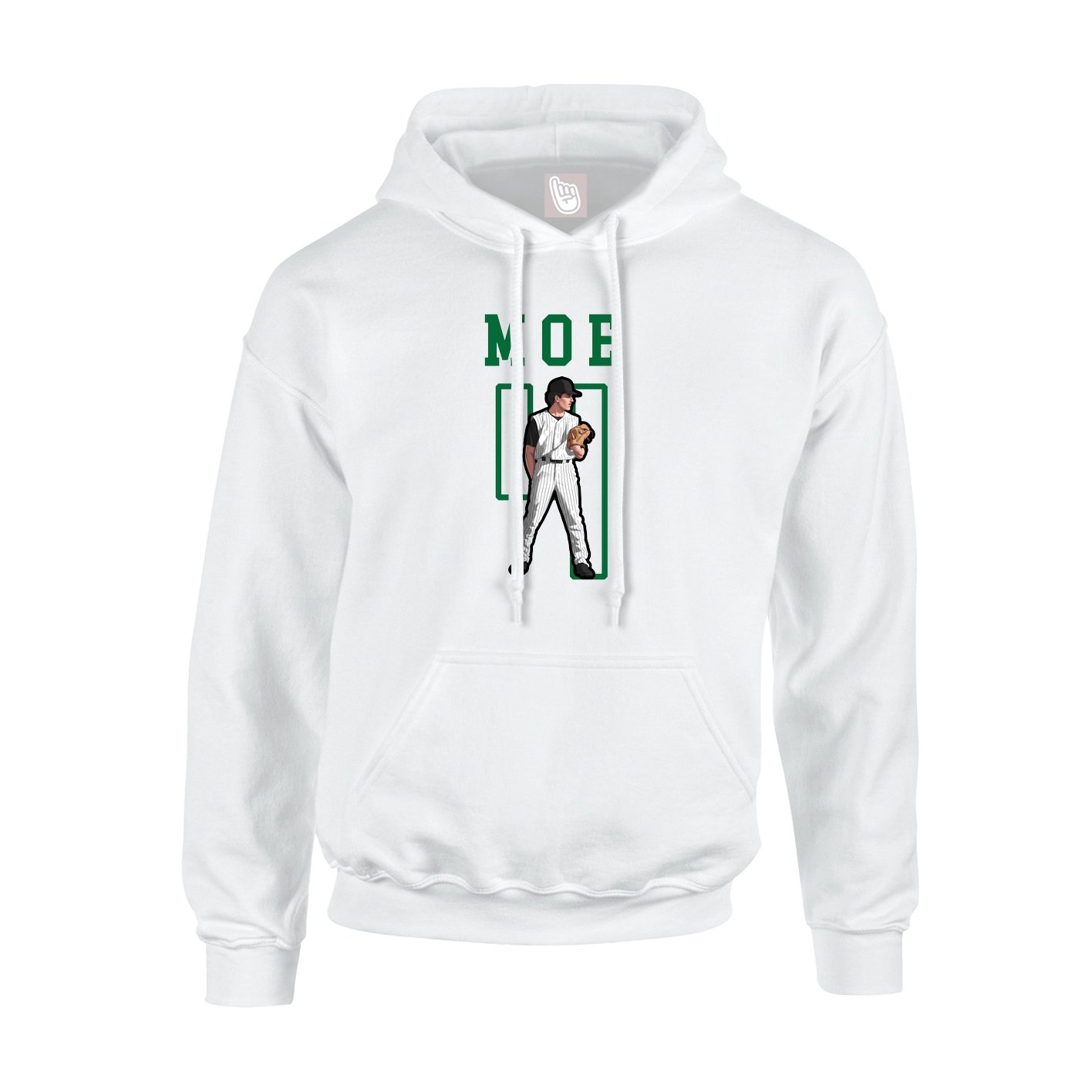 Youth Hoodie — Shirsey in White