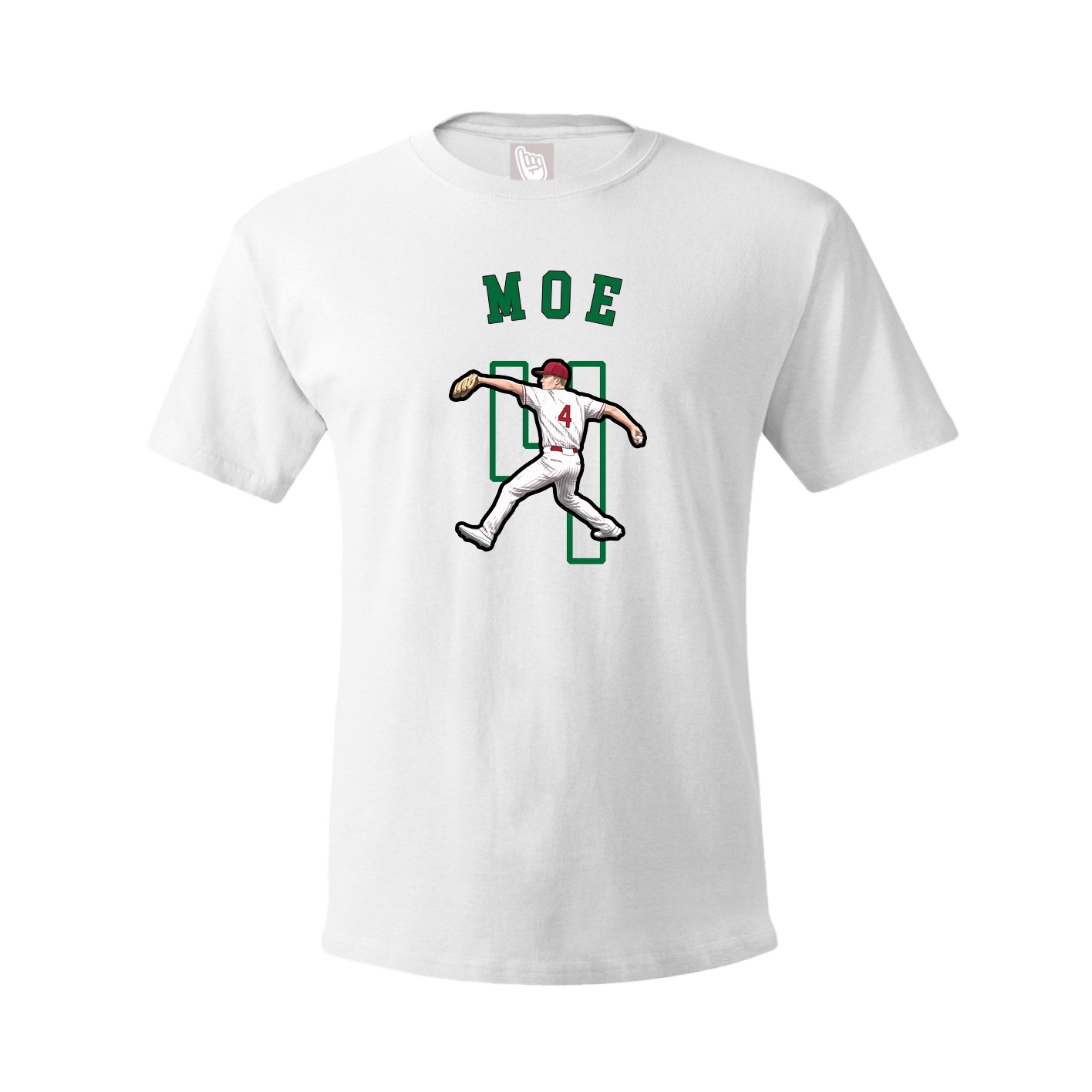 Tee — Shirsey Arch in White