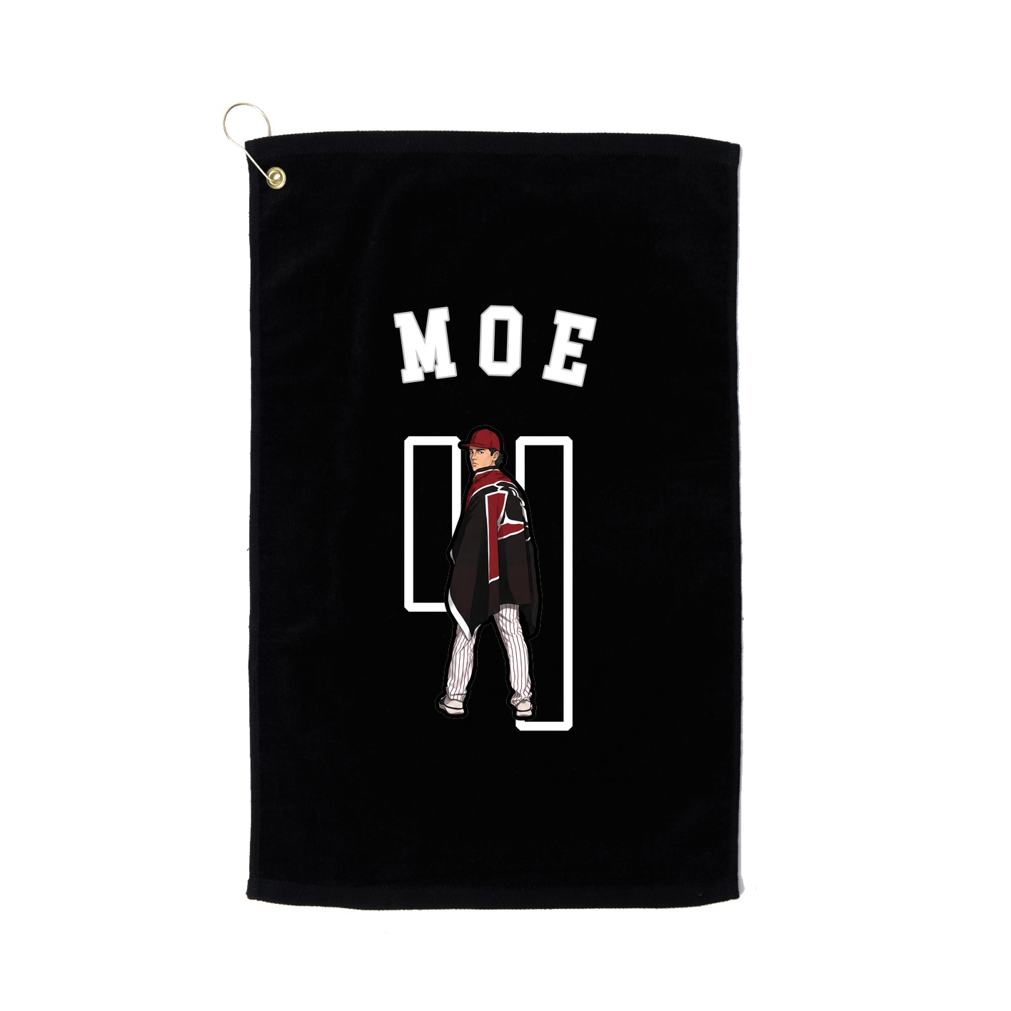 Golf Towel — Shirsey Arch in Black