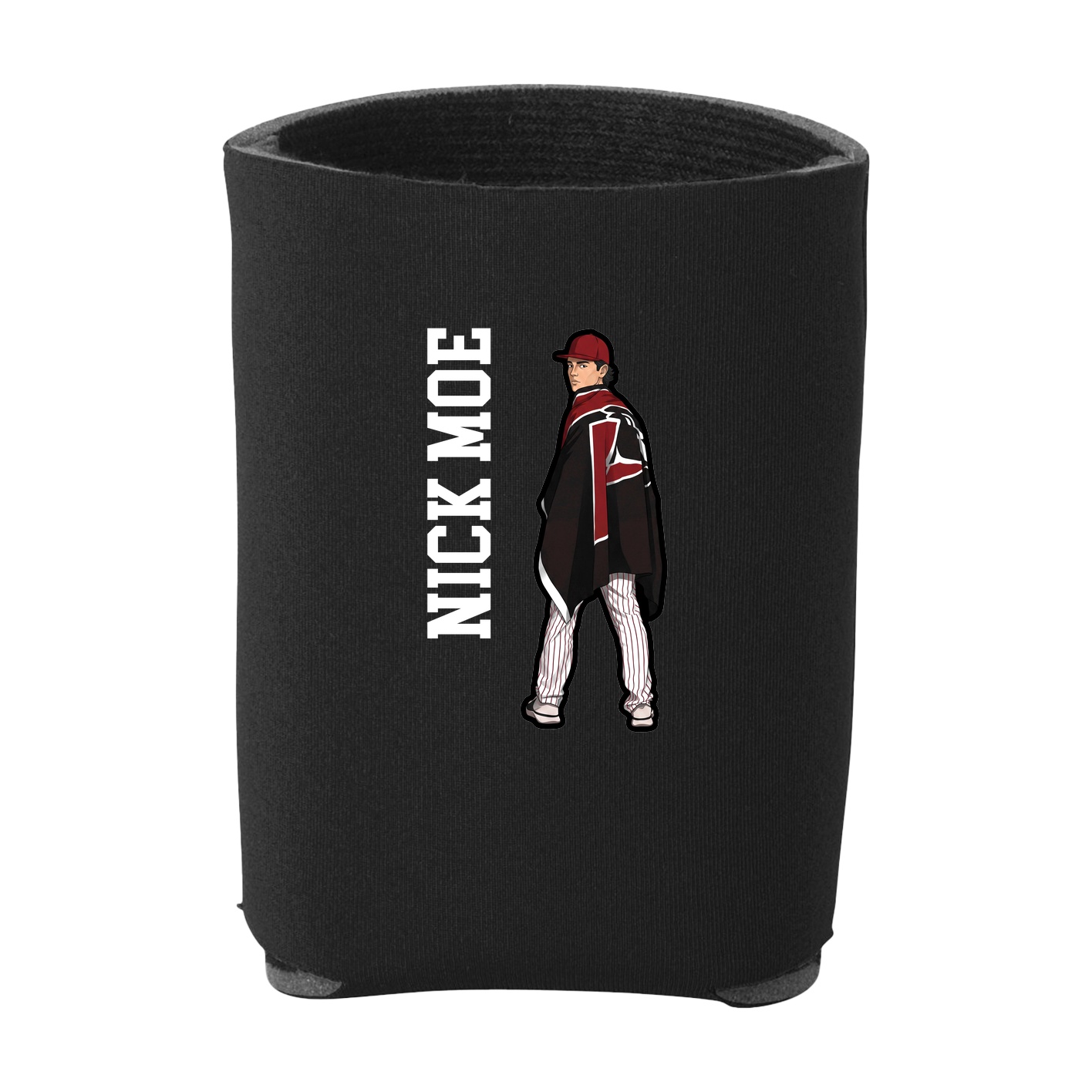 Can Holder — Name Vertical in Black