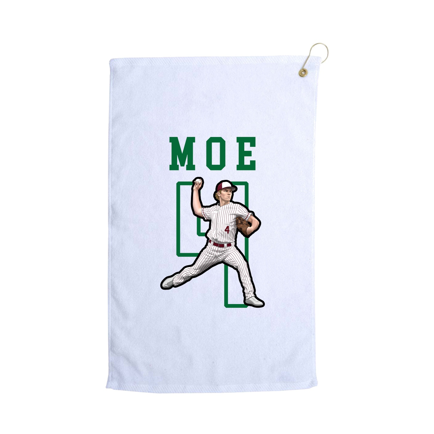 Golf Towel — Shirsey in White